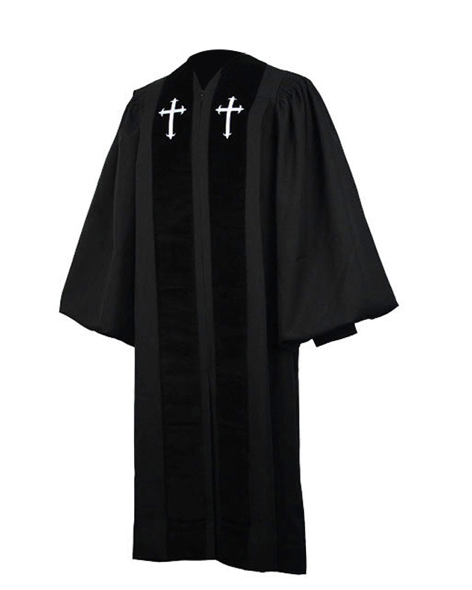 Custom John Wesley Clergy Robes with Logo