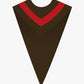 Custom V Choir Stoles with Contrasting Strip