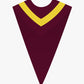 Custom V Choir Stoles with Contrasting Strip