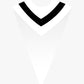 Custom V Choir Stoles with Contrasting Strip
