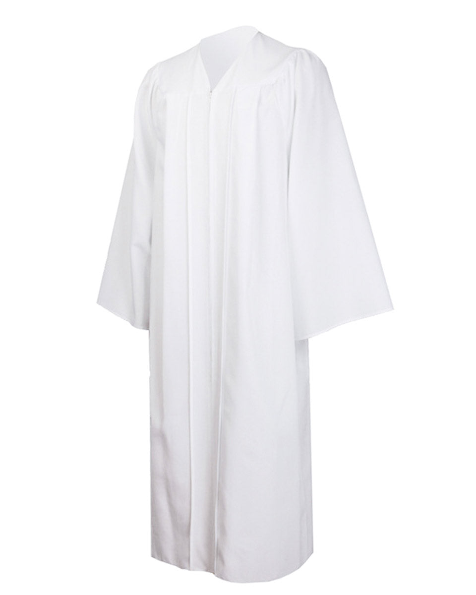 Economy Confirmation Robes - White