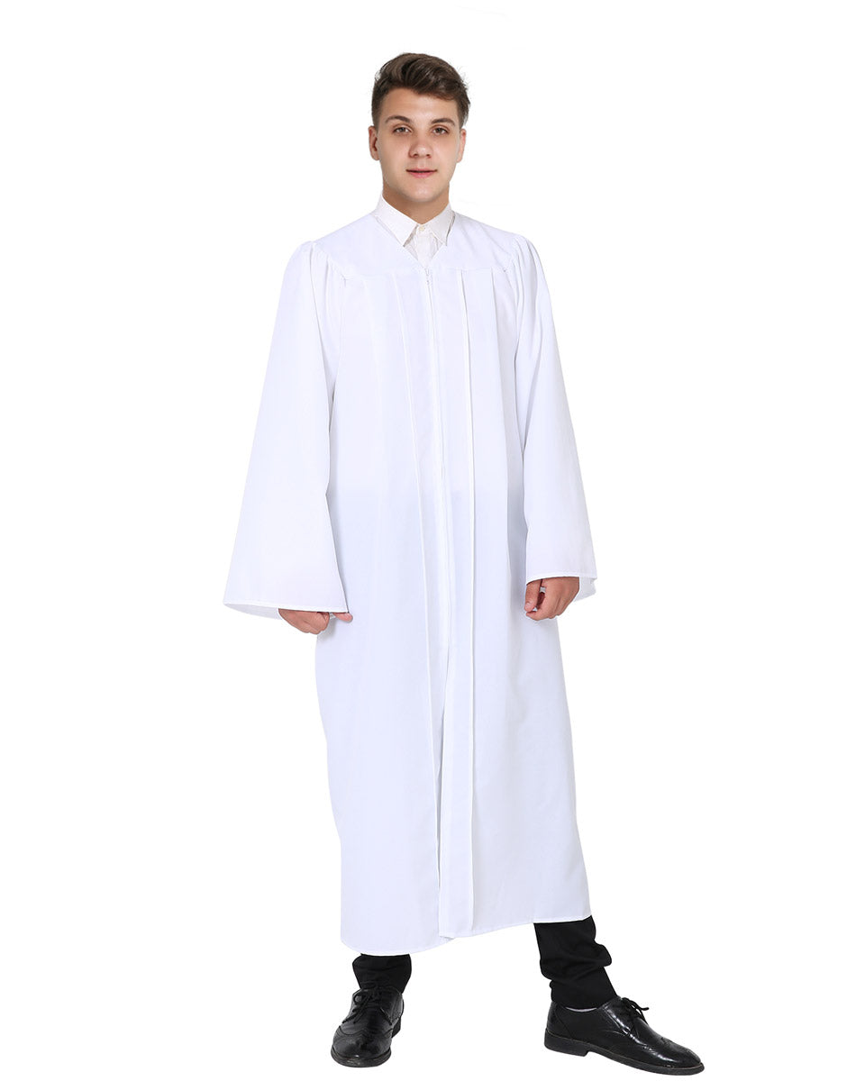 Economy Confirmation Robes - White