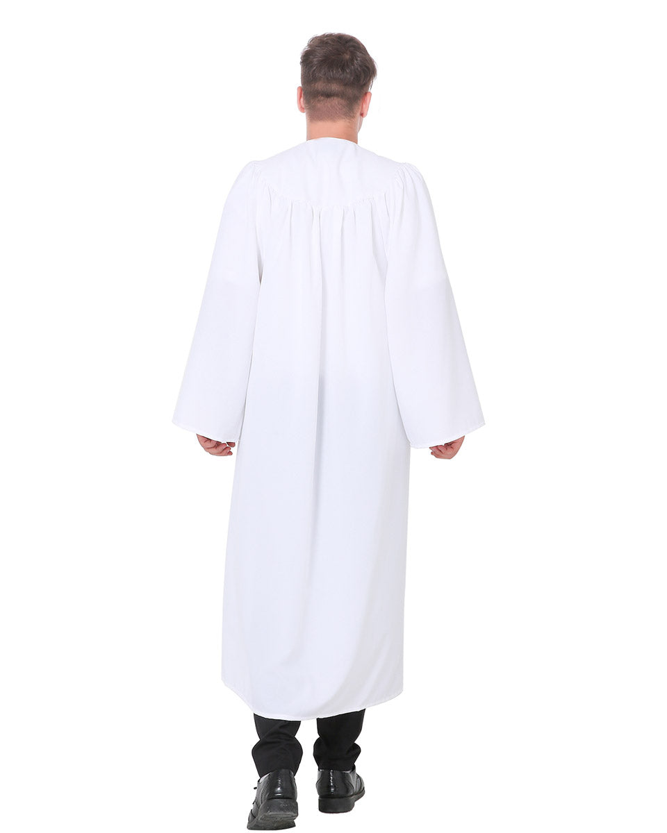 Economy Confirmation Robes - White