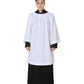 Economy Round Neckline Surplice - White