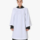 Economy Round Neckline Surplice - White