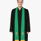Reversible Clergy Stole with Cross - 5 Color Combinations Available
