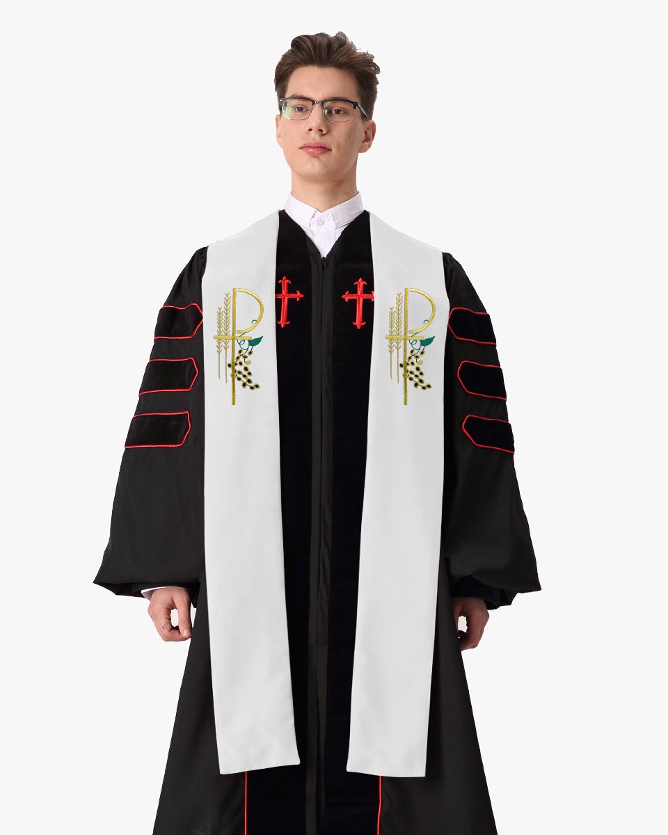 Clergy Overlay Stoles - 4 Colors Available