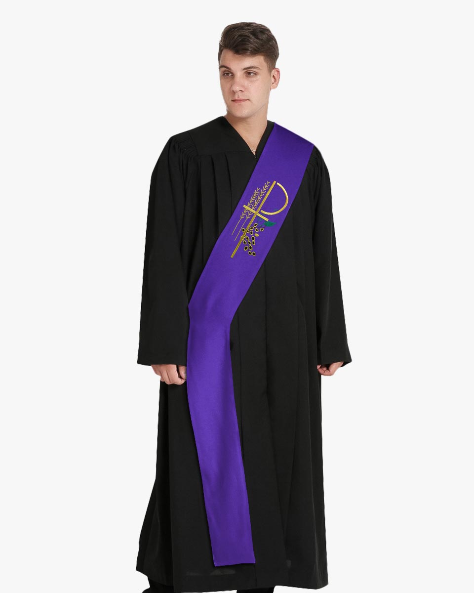 Clergy Deacon Stoles - 4 Colors Available