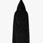 Unisex Fancy Full Length Kids Hooded Velvet Cloak for Halloween Dress Cosplay