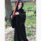 Unisex Child Tunic Hooded Knight Cloak for Halloween Cosplay Costume