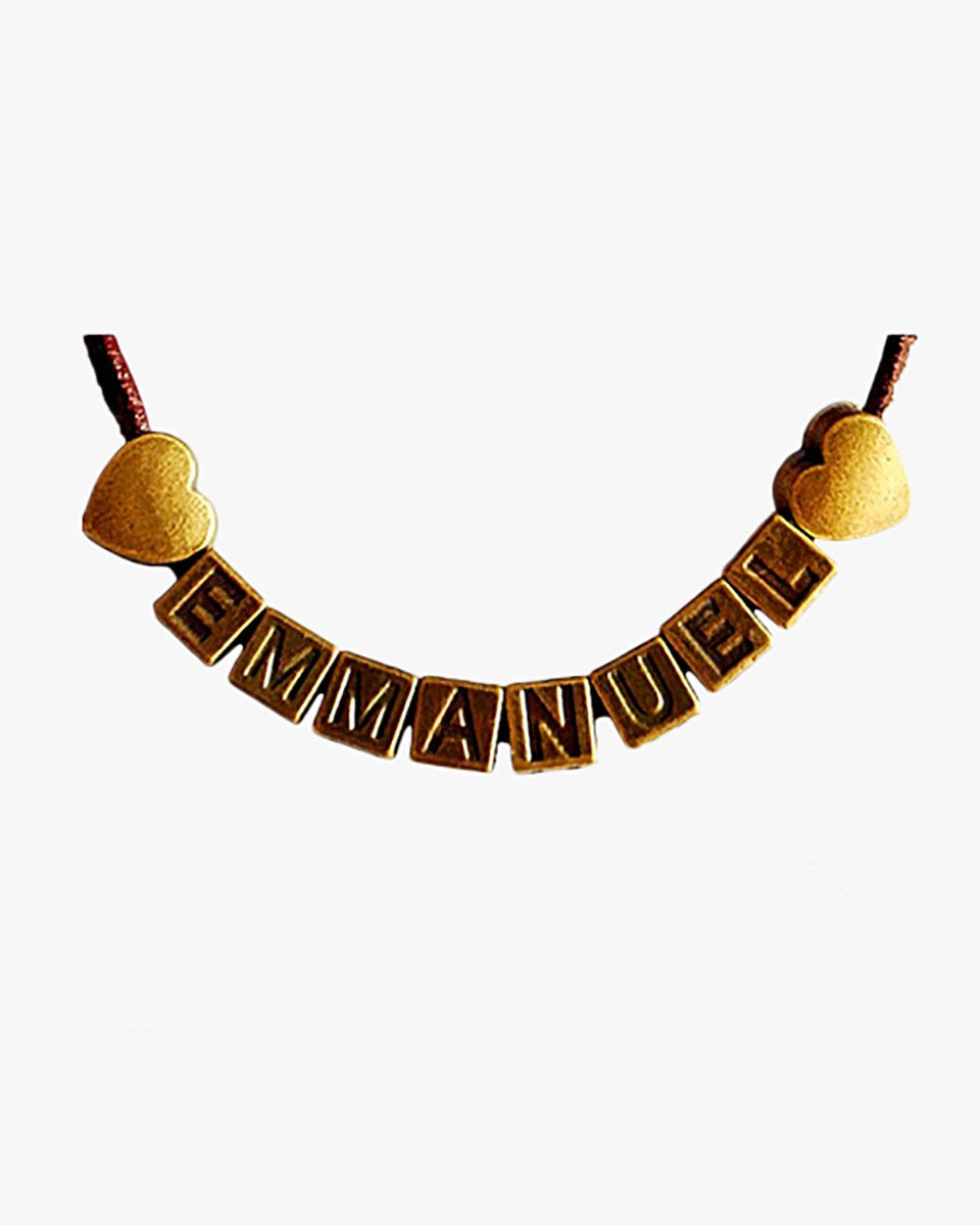 Letter Pendent