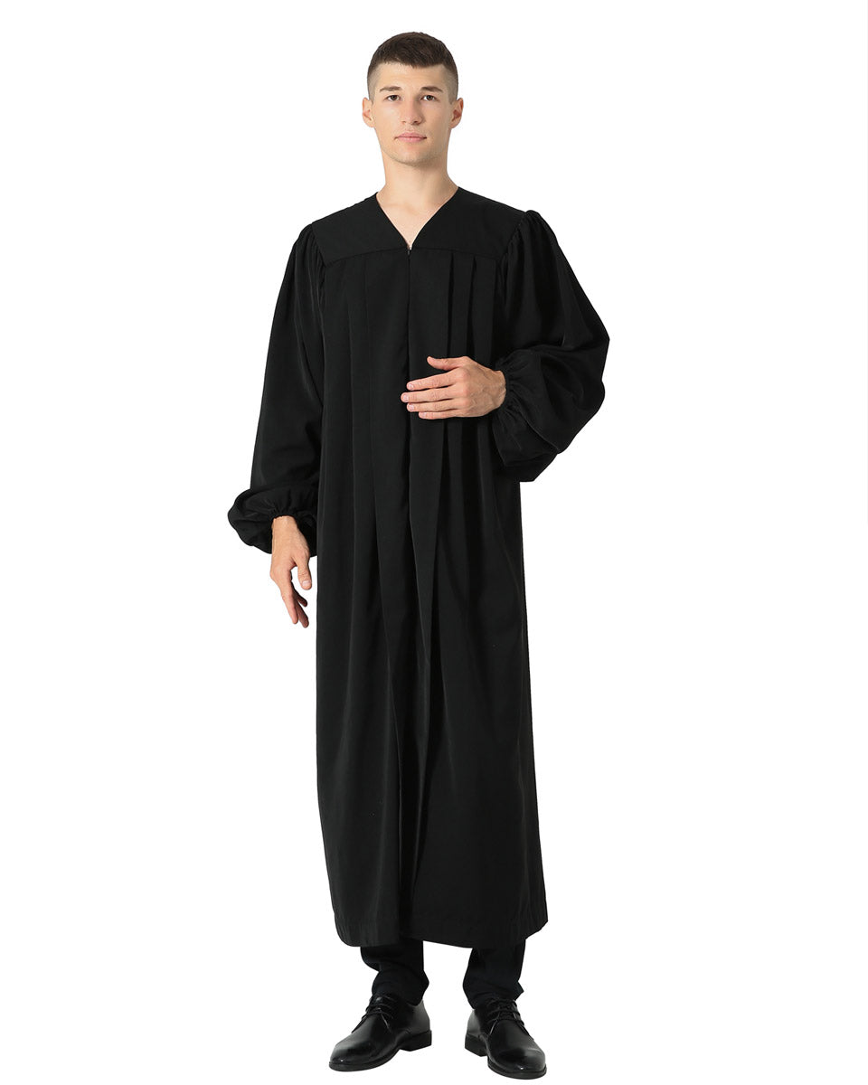 Premium Baptismal Robes - Black