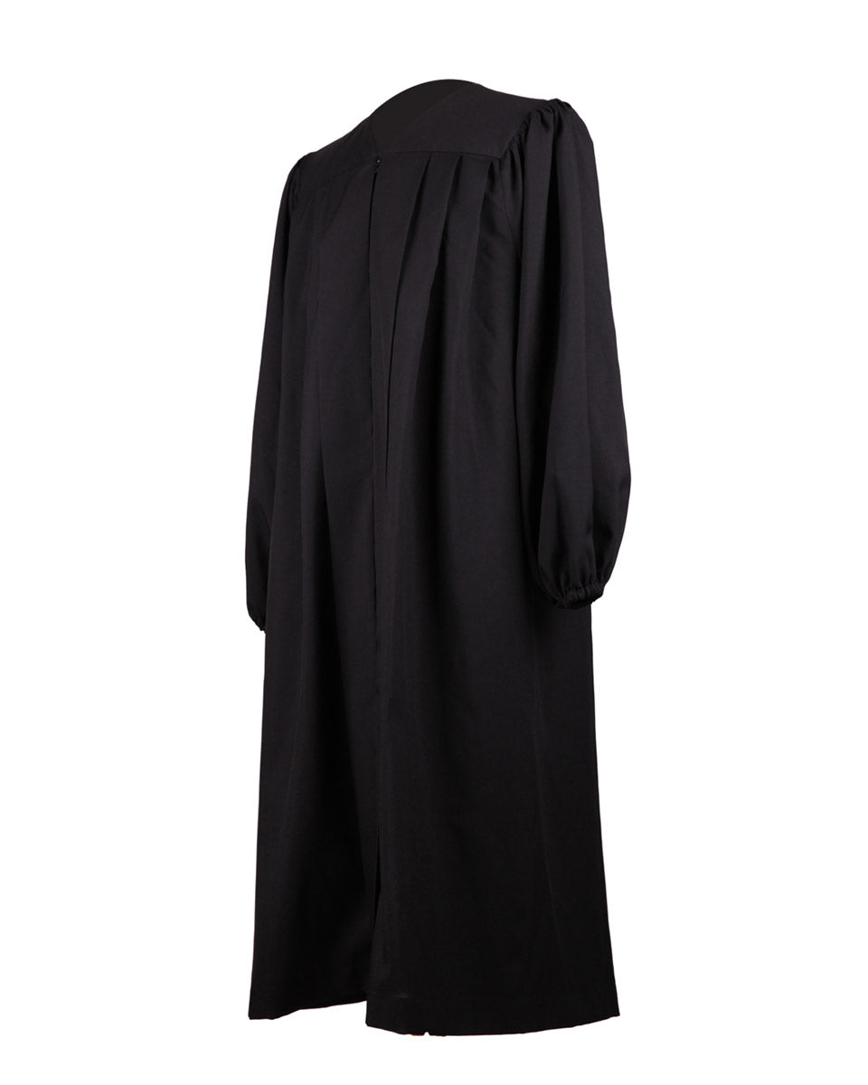 Floting Black Robe Premium Baptismal Robes - Black – Ivyrobes