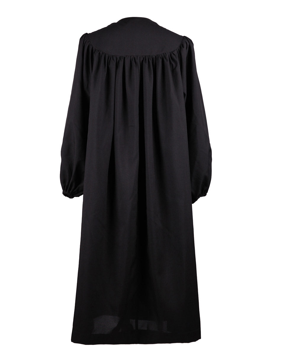 Floting Black Robe Premium Baptismal Robes - Black – Ivyrobes