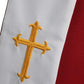 Reversible Clergy Stole with Cross - 5 Color Combinations Available