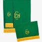 Reversible Paraments with Embroidered Cross IHS - Green/Purple