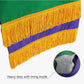 Reversible Paraments with Embroidered Cross IHS - Green/Purple