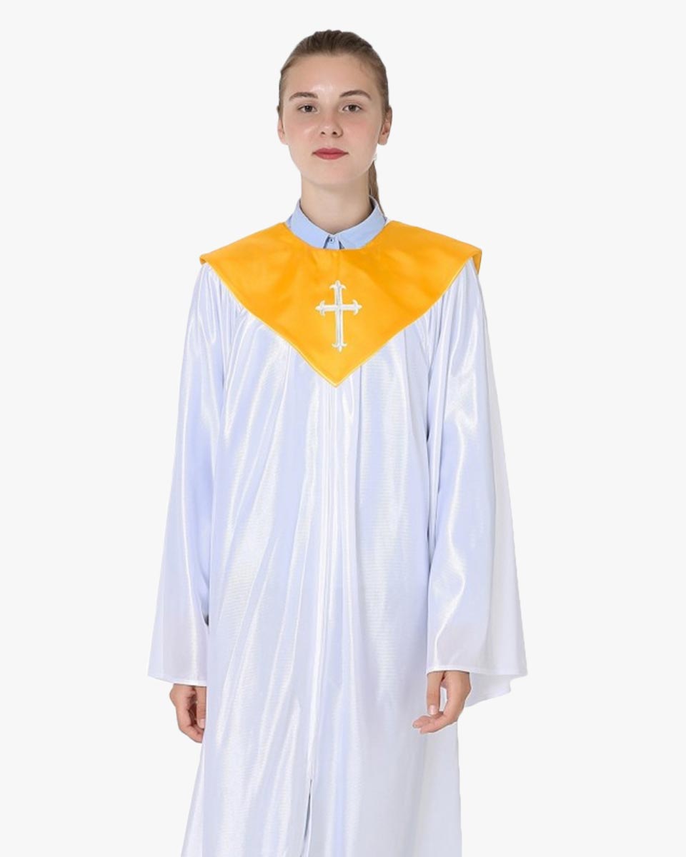 Senior Economy Choir Robe with Matching Stoles