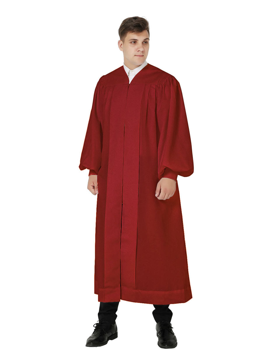 Senior Fluted Trinity Choir Robes with Cuff Sleeve - 3 Colors Available