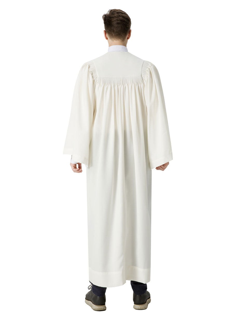 Senior Fluted Trinity Choir Robes with Open Sleeves - 3 Colors Available