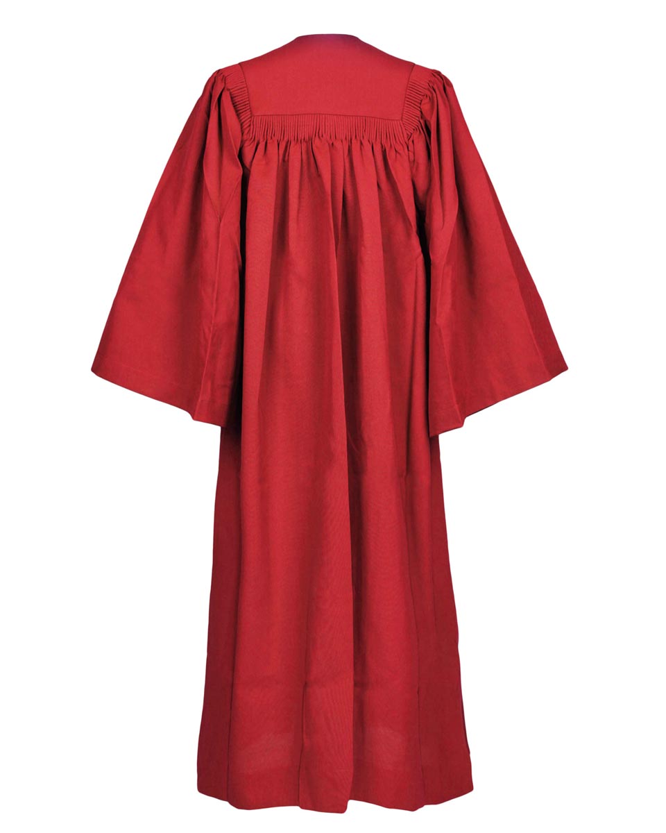 Senior Fluted Trinity Choir Robes with Open Sleeves - 3 Colors Available