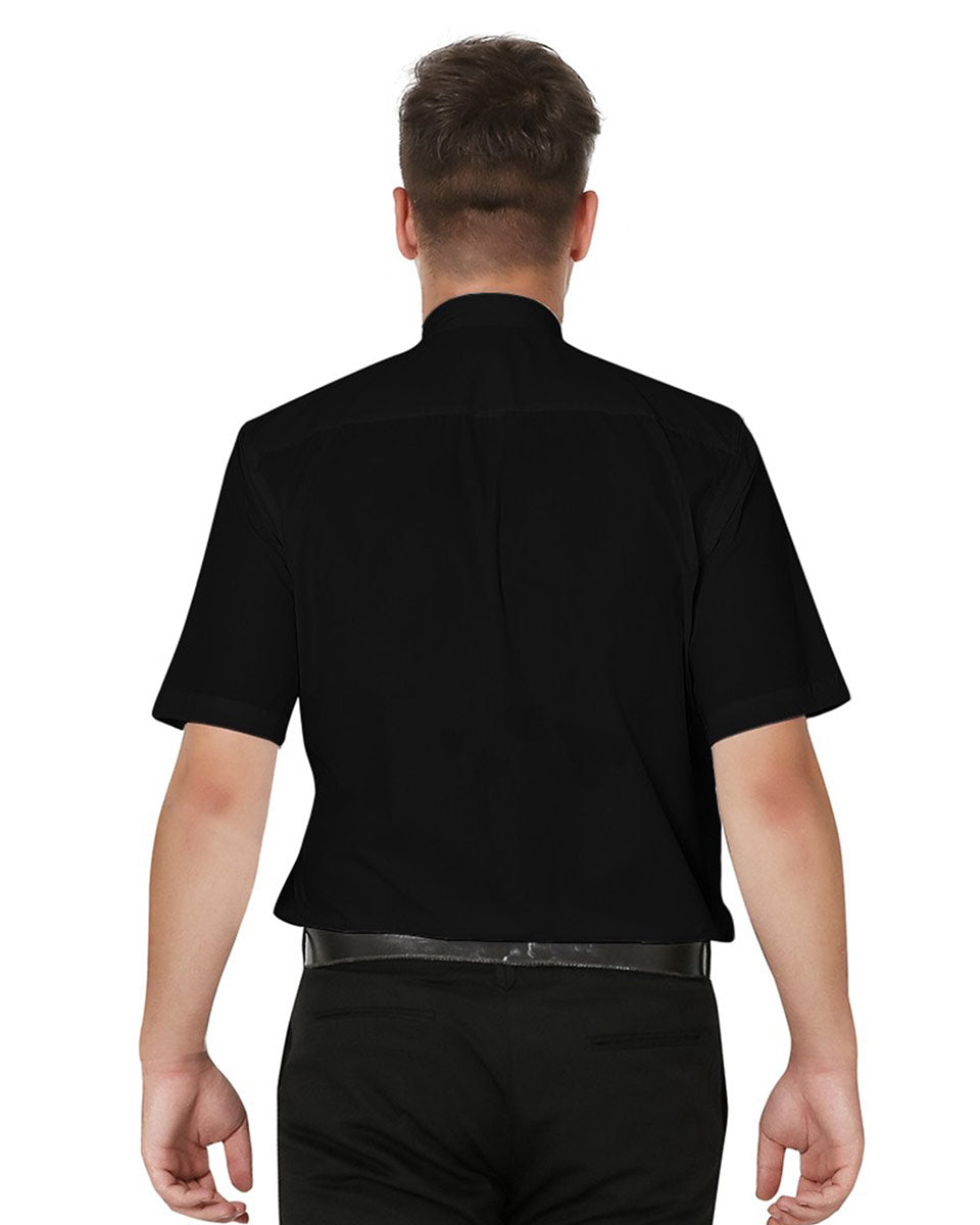 Men's Short-Sleeved Tab Collar Clergy Shirt - 3 Colors Available