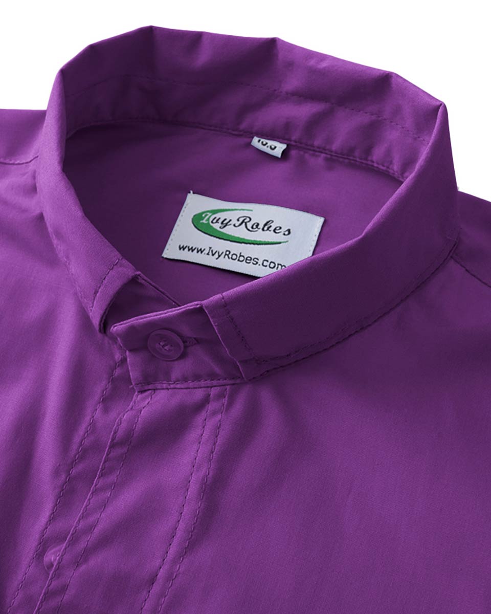 Men's Short-Sleeved Tab Collar Clergy Shirt - 3 Colors Available