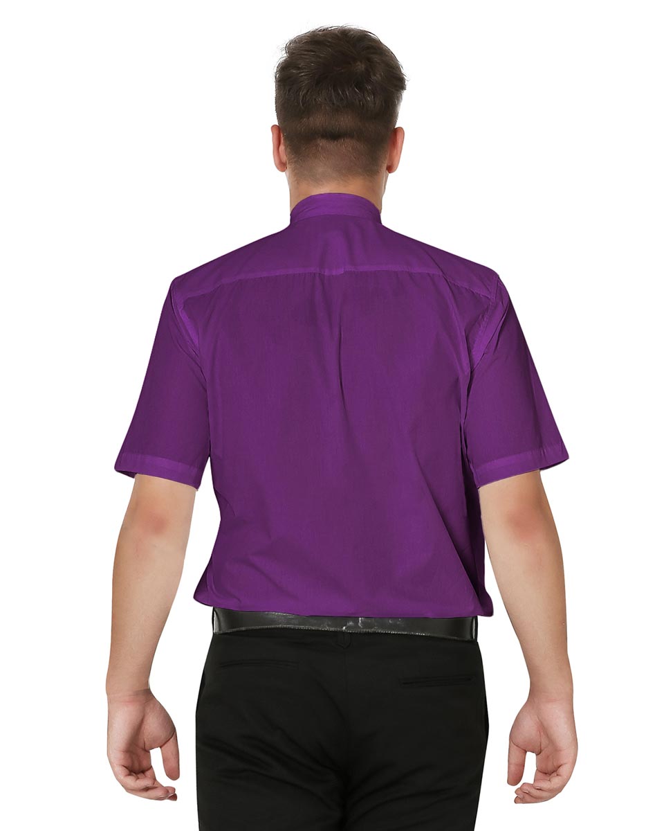 Men's Short-Sleeved Tab Collar Clergy Shirt - 3 Colors Available