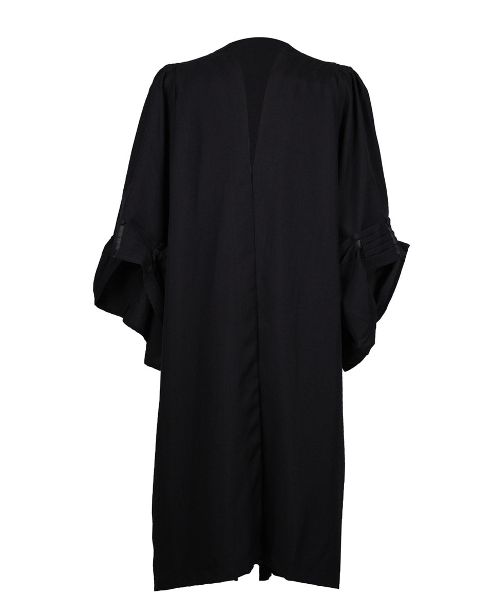 Traditional Judge Robes of Black in UK Style