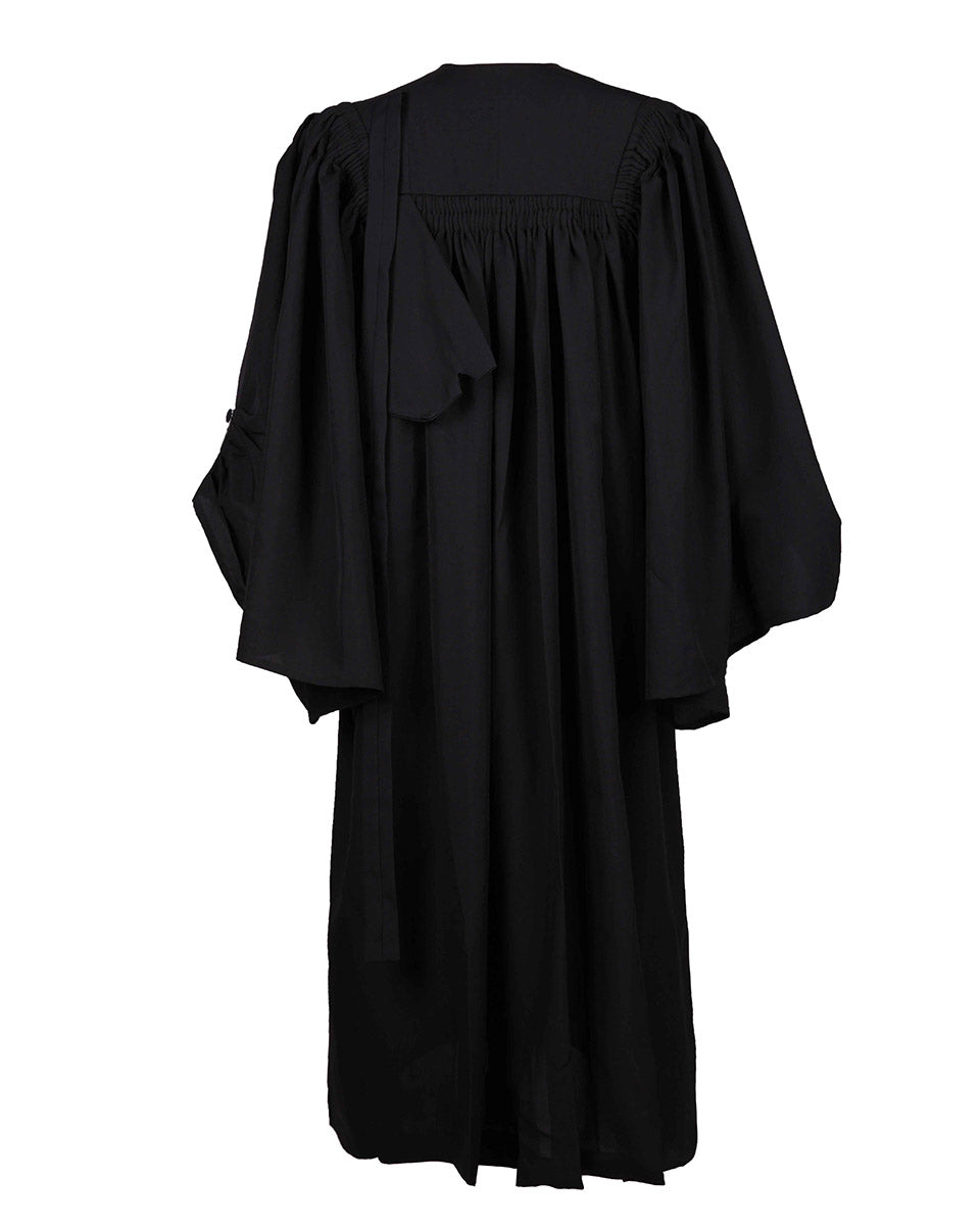 Traditional Judge Robes of Black in UK Style