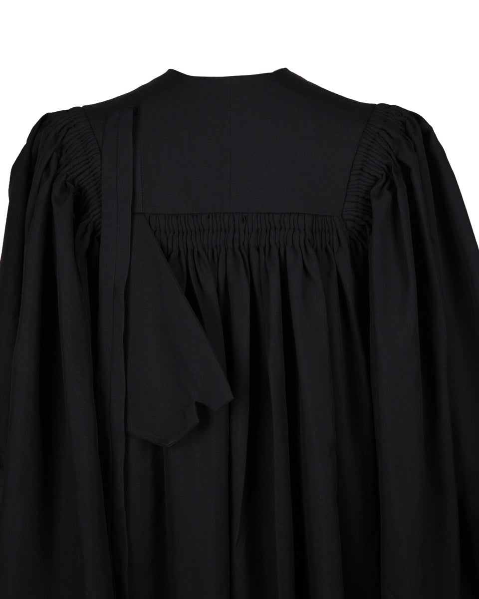 Traditional Judge Robes of Black in UK Style